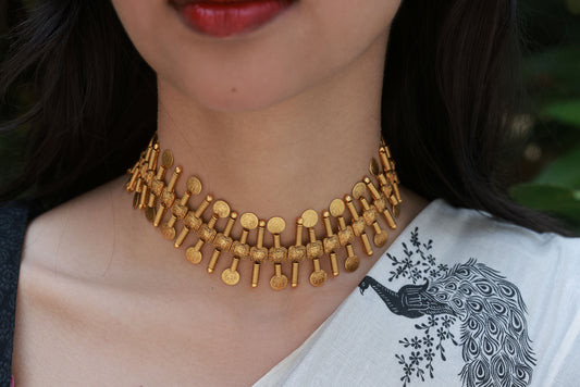 Kanaka Veni Traditional Antique Choker Set