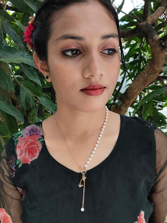 Pakshmala Premium Quality Rose Gold Plated Simple and Elegant Budget Friendly Western Chain