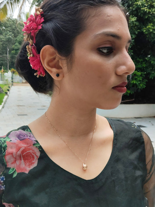 Hridayika Premium Quality Rose Gold Plated Cute and Trendy Budget Friendly Western Chain