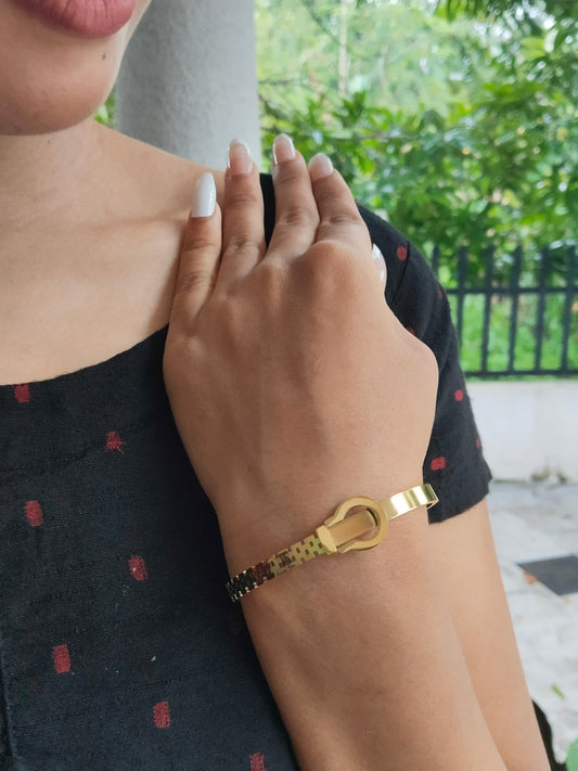 Enlooped Premium Quality Budget Friendly Anti-Tarnished Openable Kada Bangle