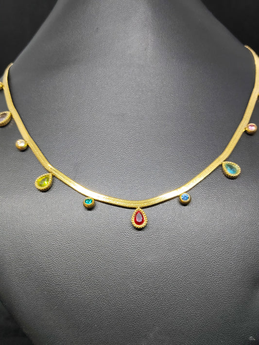 Binduraga Premium Quality Budget Friendly 22k Gold Plated Trendy and Elegant Western Chain