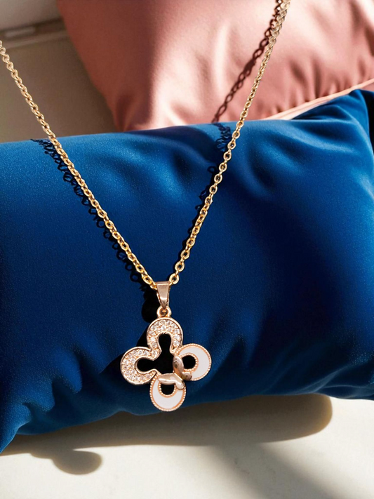 Chitrakusum Premium Quality Rose Gold Plated Simple and Elegant Budget Friendly Western Chain