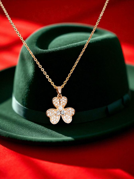 Manjari Budget Friendly Gold Plated Simple and Elegant Western Chain with Pendant