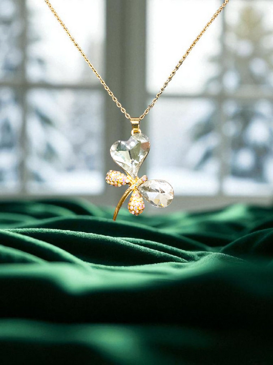 Heartwing Premium Quality 18k Gold Plated Simple and Elegant Western Chain with Pendant