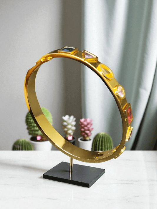 Sundarangi Premium Quality Budget Friendly Anti-Tarnished Openable Free Size Kada Bangle
