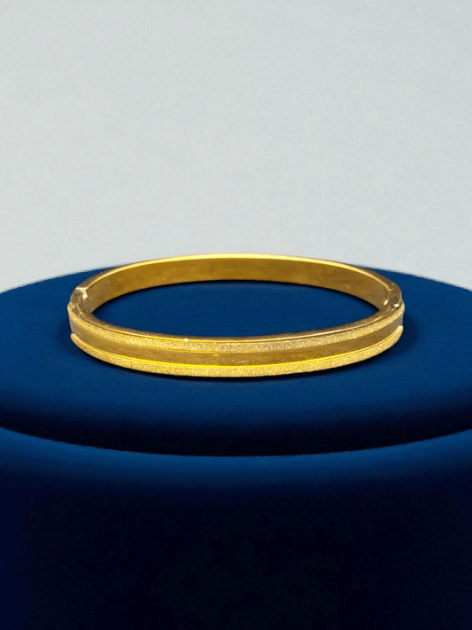 Vaidehi Premium Quality Budget Friendly Anti-Tarnished Openable Free Size Kada Bangle