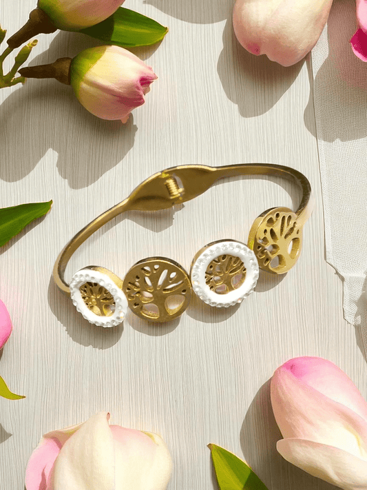 SolTree Premium Quality Budget Friendly Anti-Tarnished Openable Kada Bangle