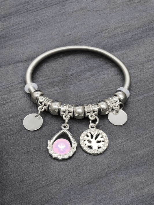 Moonroot Silver Plated Trendy and Stylish Modern Bracelet for Girls In Different Colors