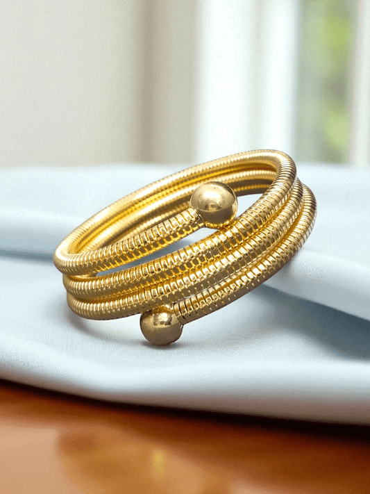 SpiraGold Premium Quality Anti Tarnished Modern and Trendy Twist Budget Friendly Bracelet