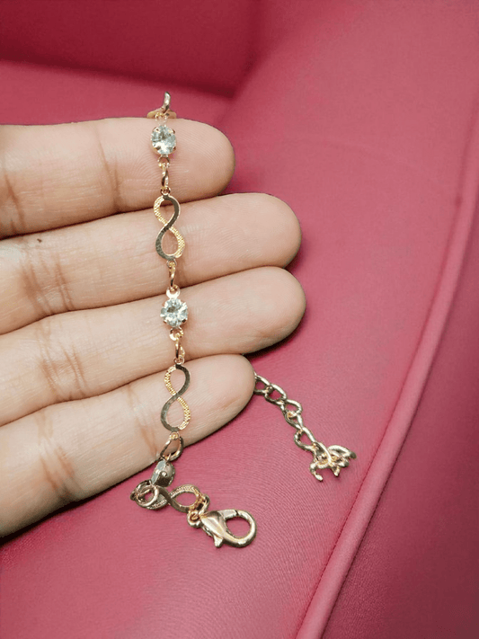 Boundless Love Budget Friendly Daily Wear 18k Gold Plated Stylish and Trendy Bracelet
