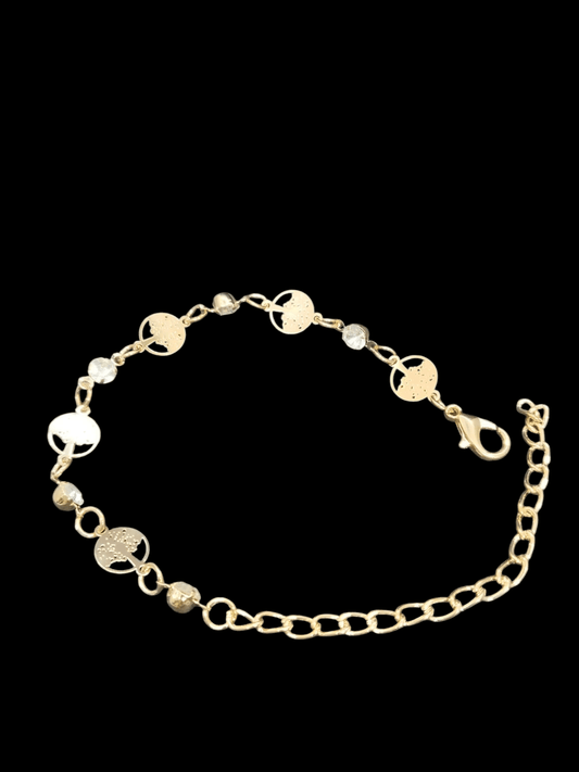 Roots of Gold Budget Friendly Daily Wear 18k Gold Plated Stylish and Trendy Bracelet