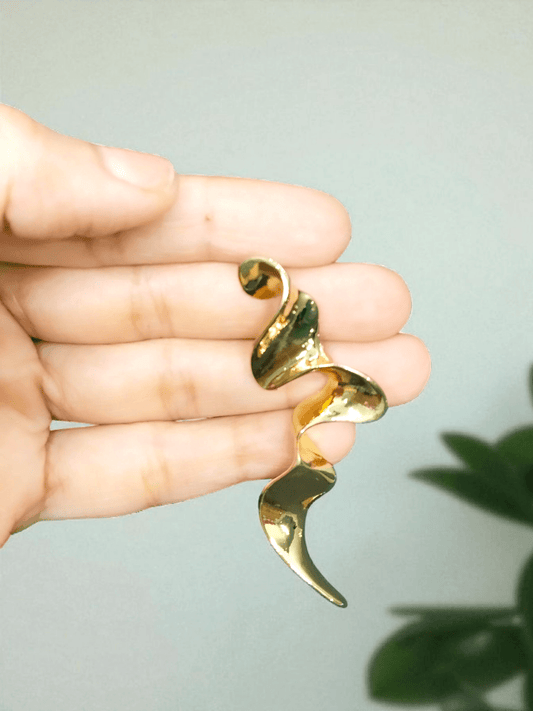 SerpenShine Premium Quality Budget Friendly Anti-Tarnished Statement Earring