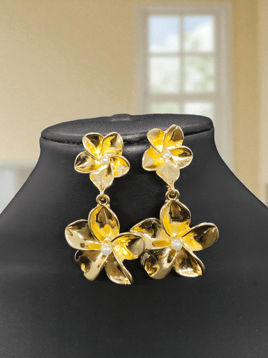 TropiBloom Premium Quality Budget Friendly Anti-Tarnished Statement Earring