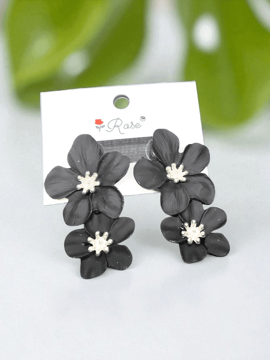 ScarletBloom Budget Friendly Floral Designed Stylish Earring