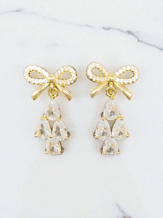 GlimmerBow Premium Quality Budget Friendly AD Stoned Trendy and Stylish Statement Earring