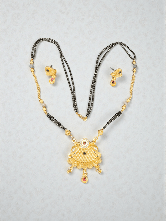 Suhagan Traditional Elegant and Beautiful Antique Long Mangalsutra