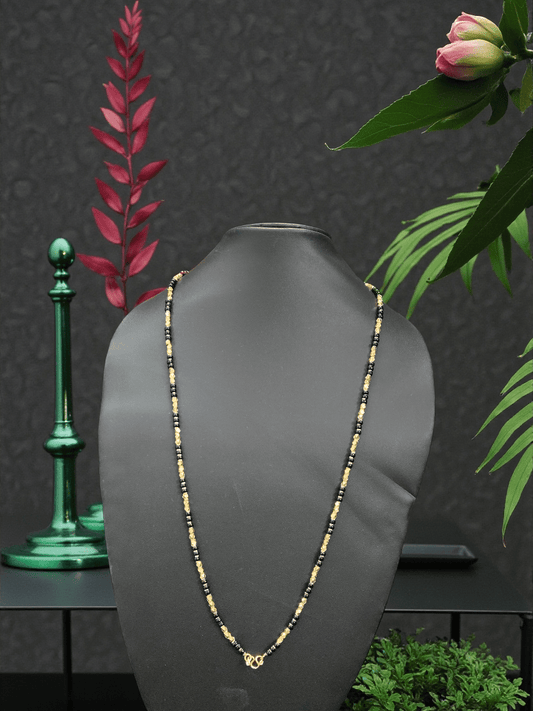 Black Gold Budget Friendly Traditional Long Glamour Mangalsutra
